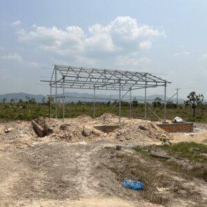 April 2023 visit to Khlakoun construction site